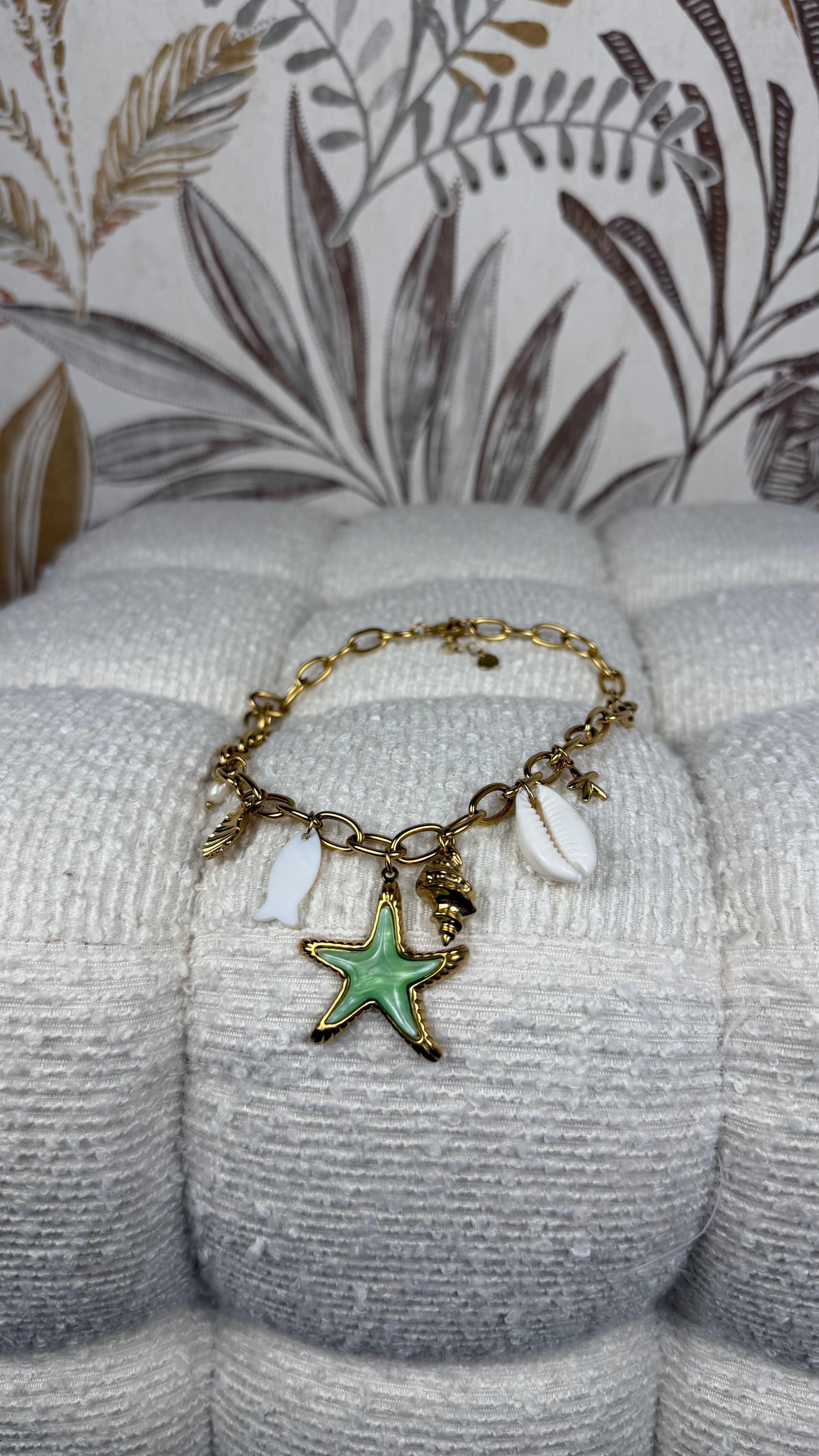 Collar Estrella verde