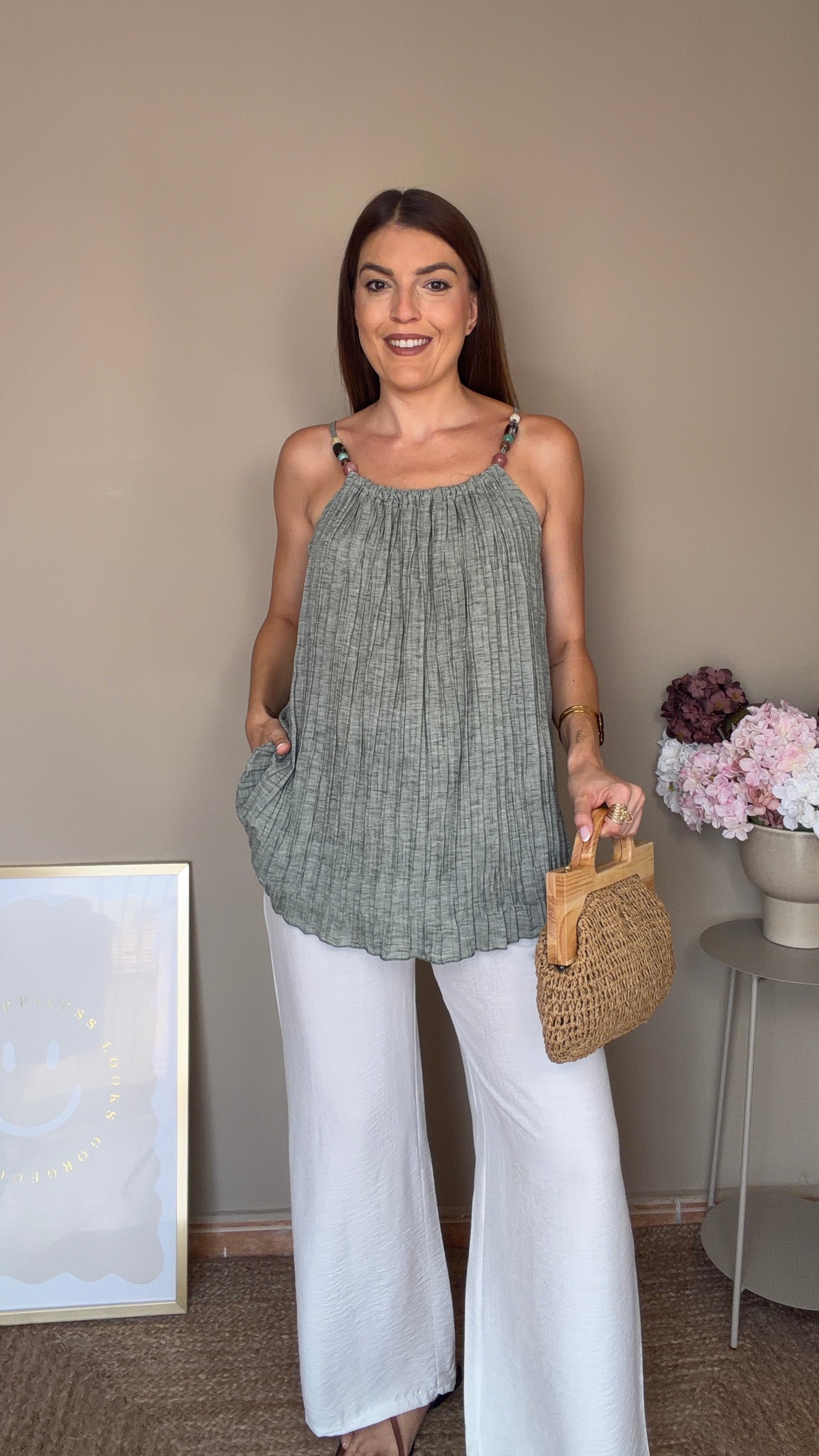 Blusa Teresa verde
