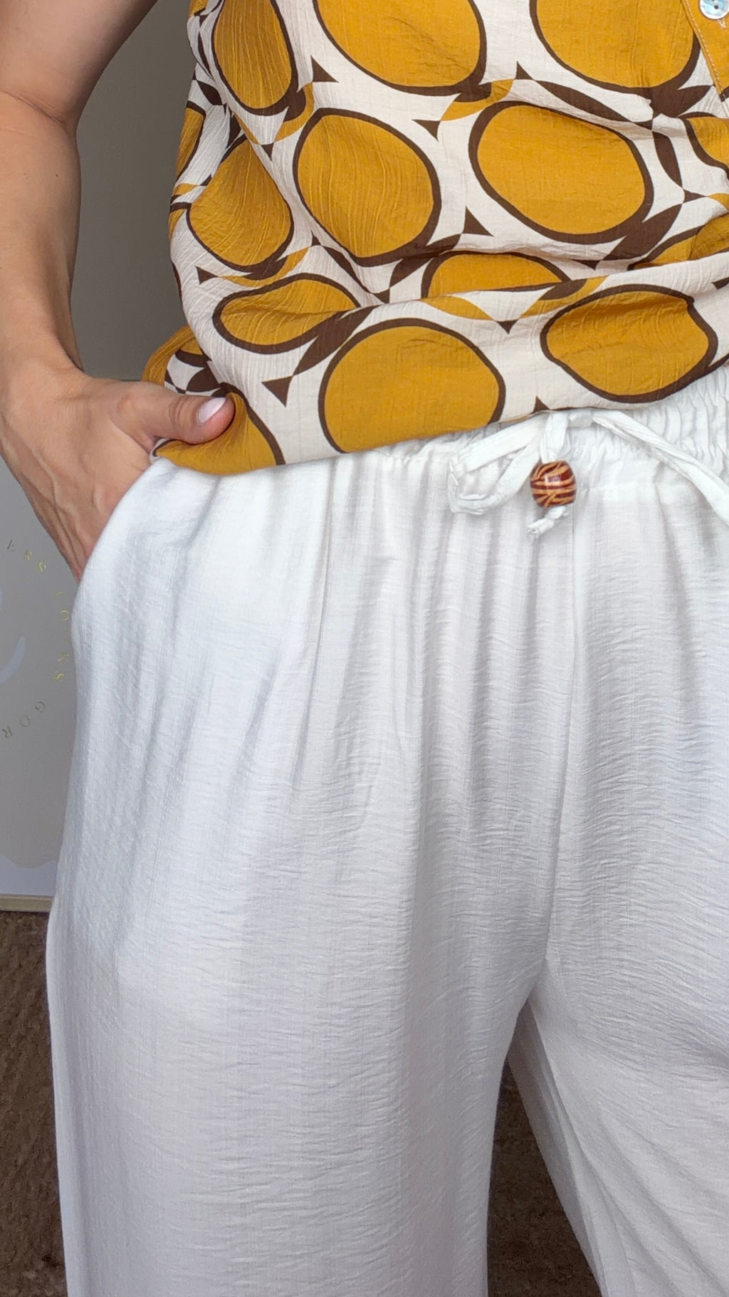 Pantalón Oslo blanco