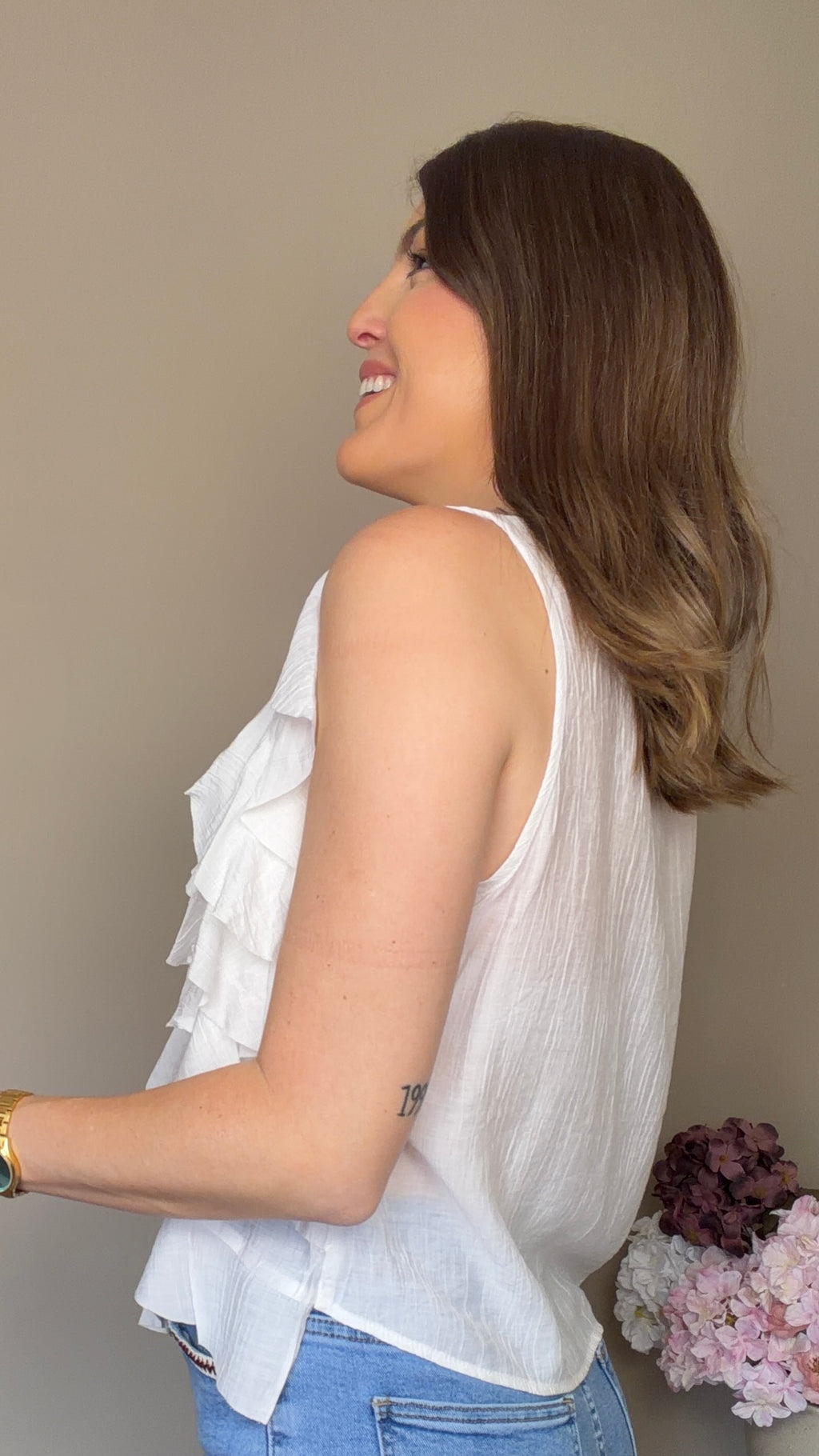 Blusa Mar blanco