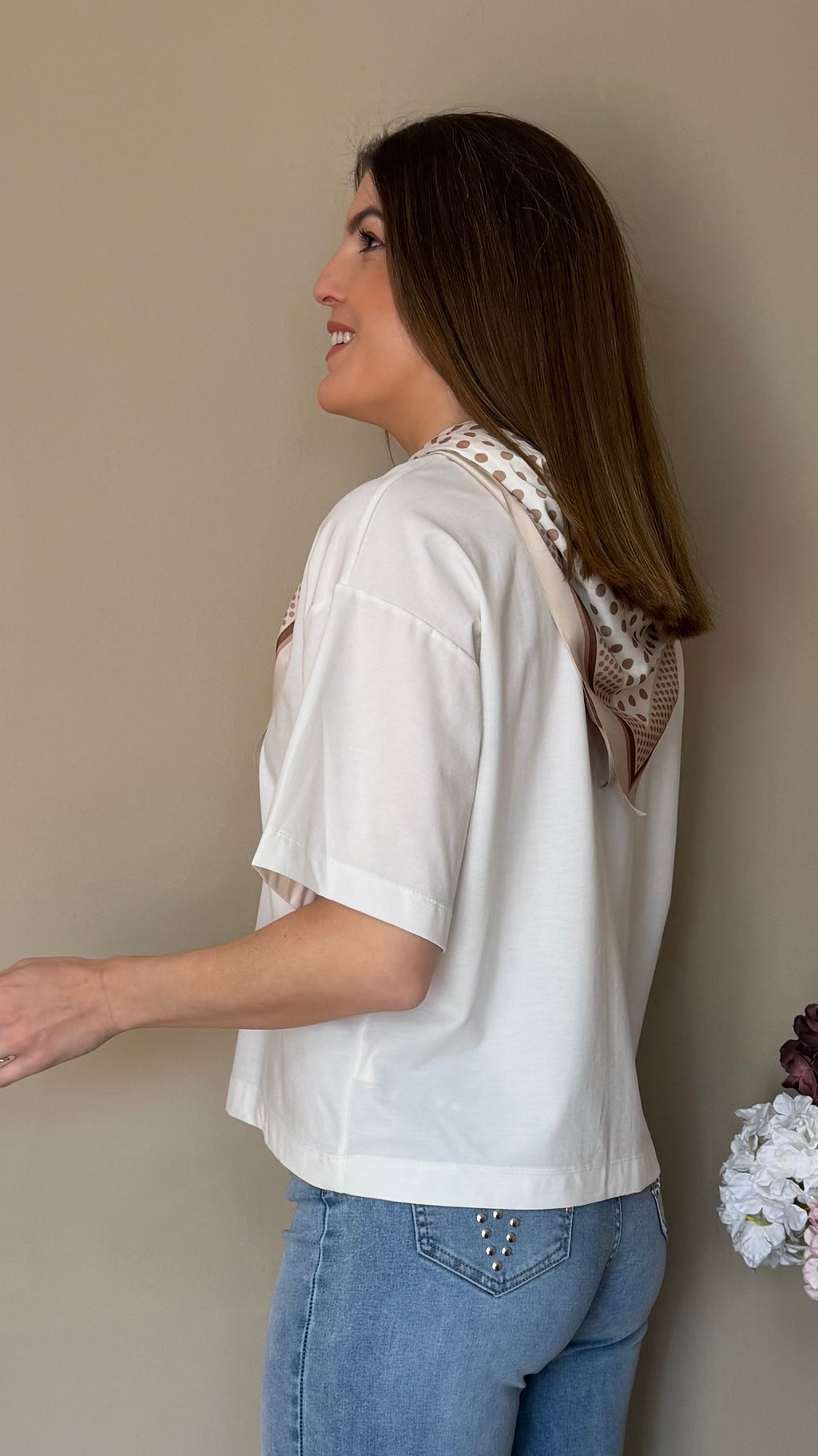 Camiseta Pañuelo blanca