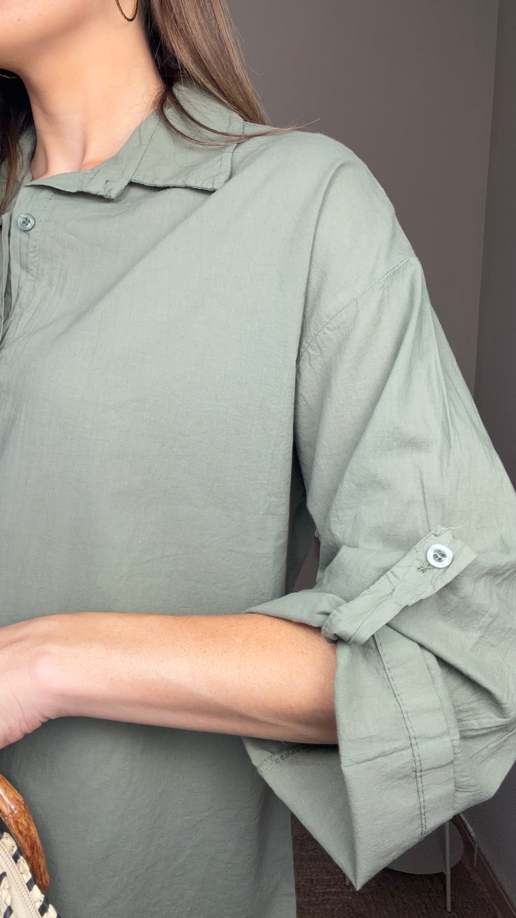 Camisa Julia kaki
