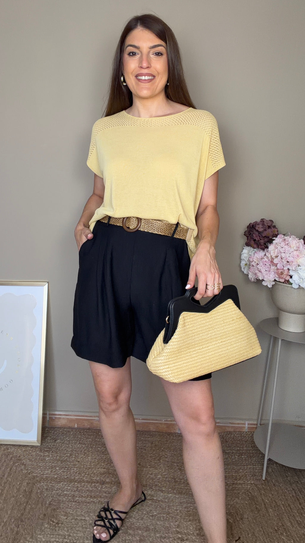 Bermudas Viena negro