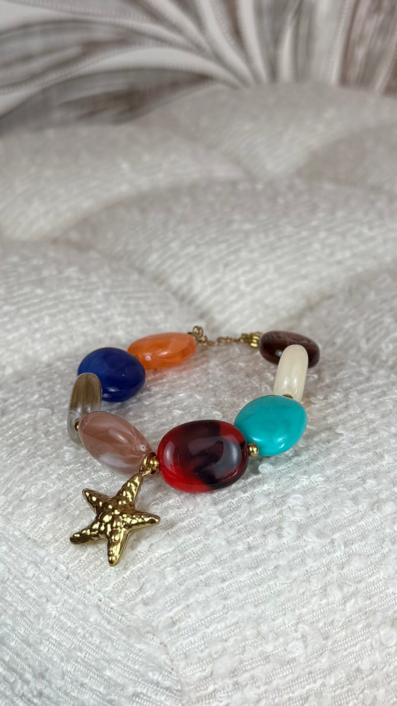 Pulsera estrella multicolor