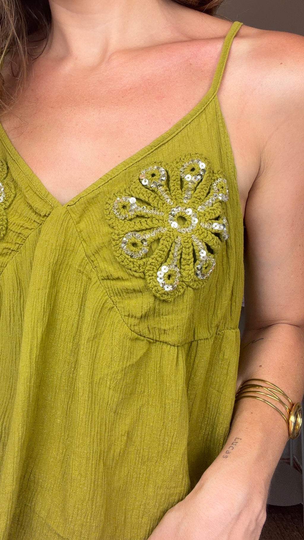 Blusa Florencia verde