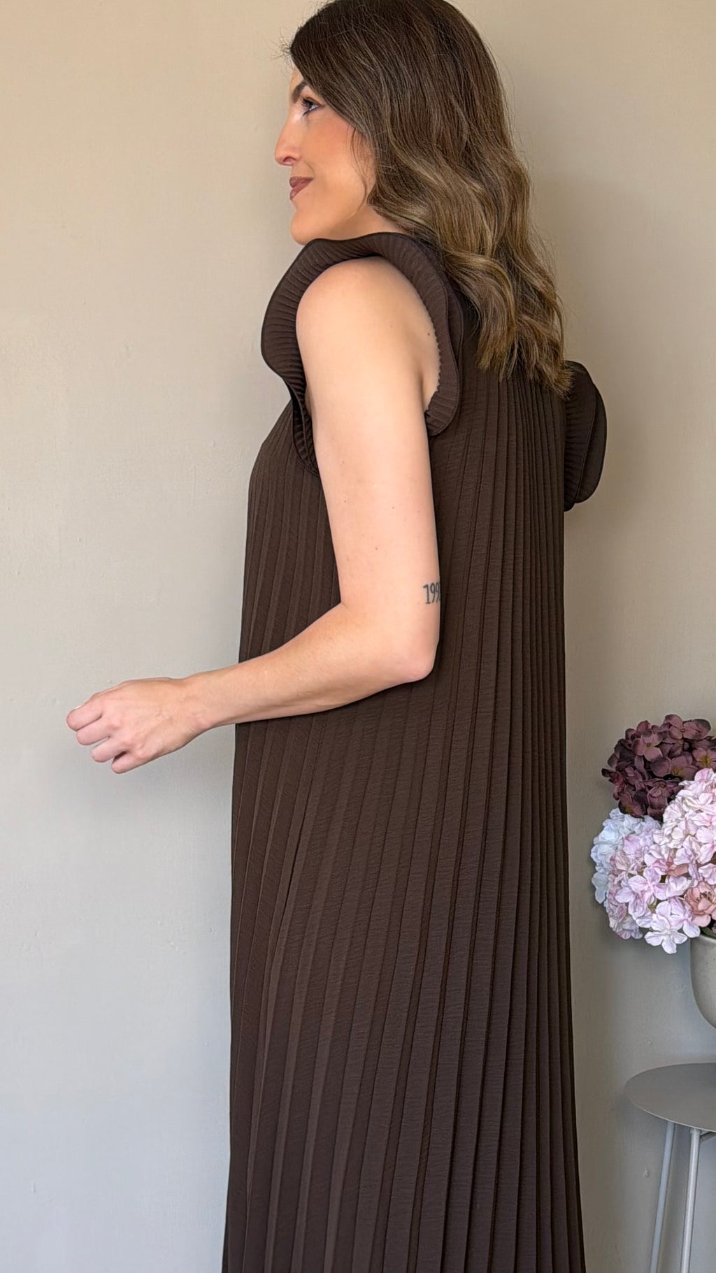 Vestido Cloe marrón