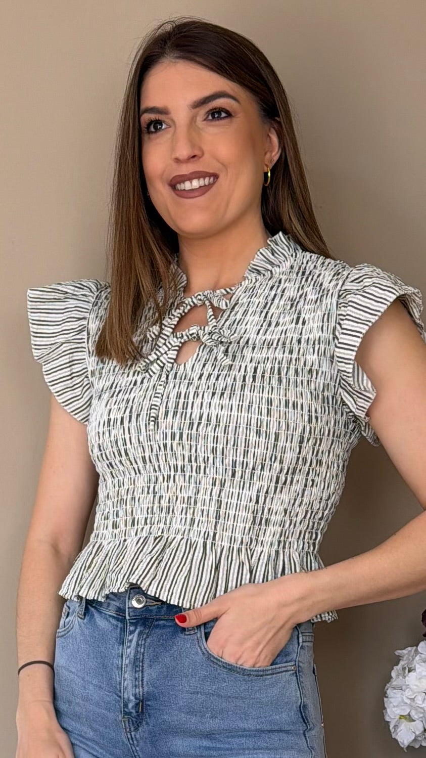 Blusa Napoli verde