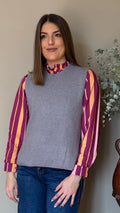 Chaleco Dubai gris