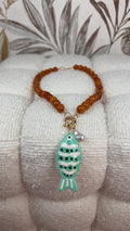 Collar pez teja