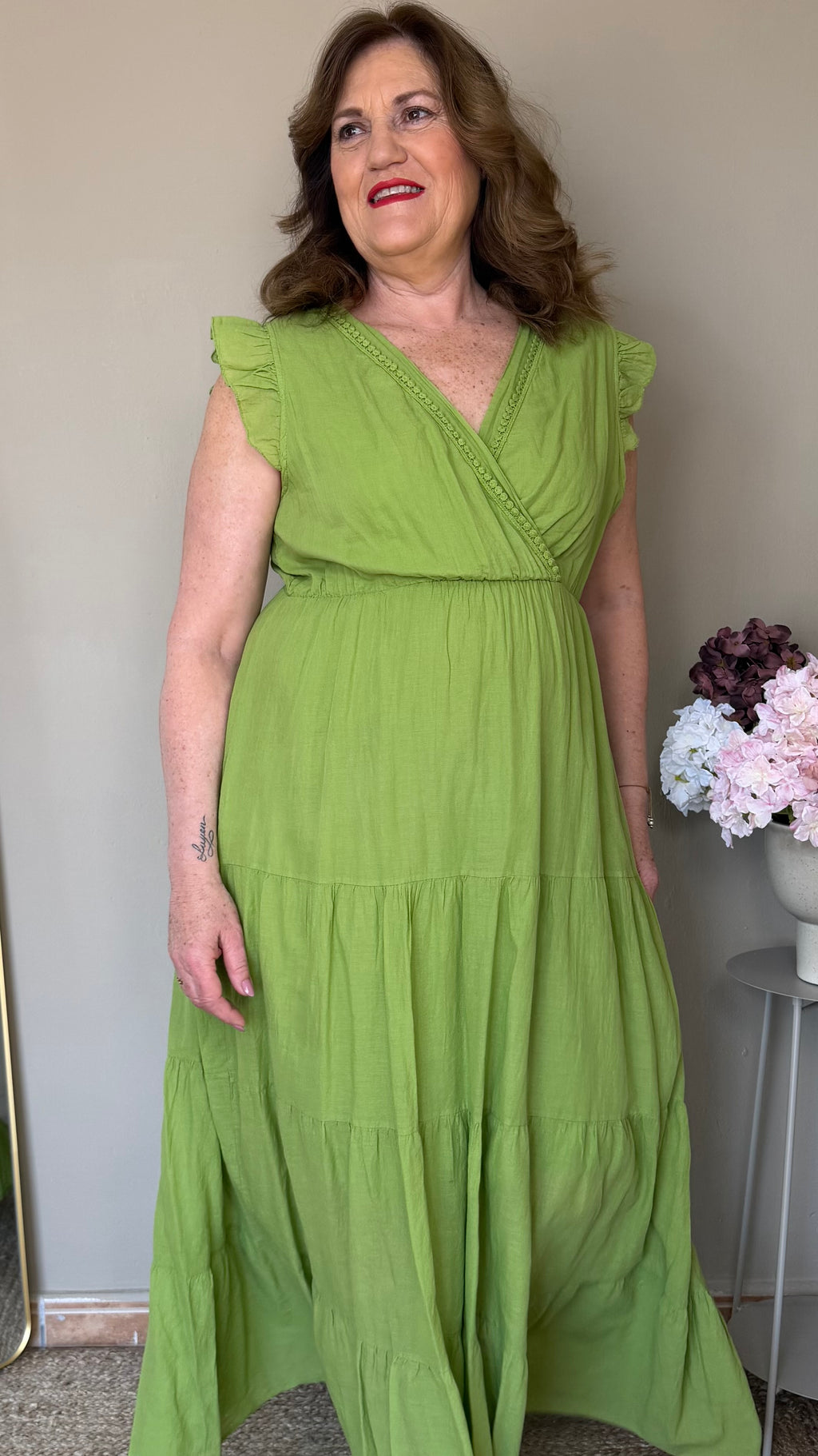 Vestido Melisa verde
