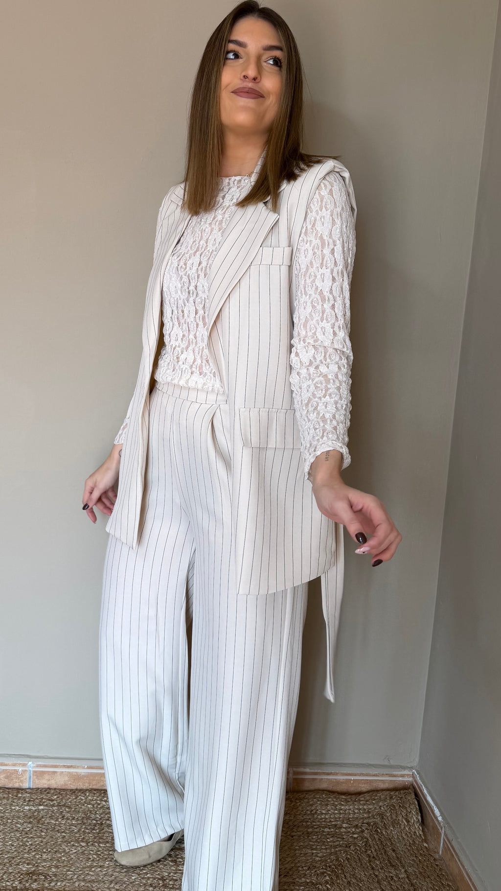 Conjunto Verona Blanco roto