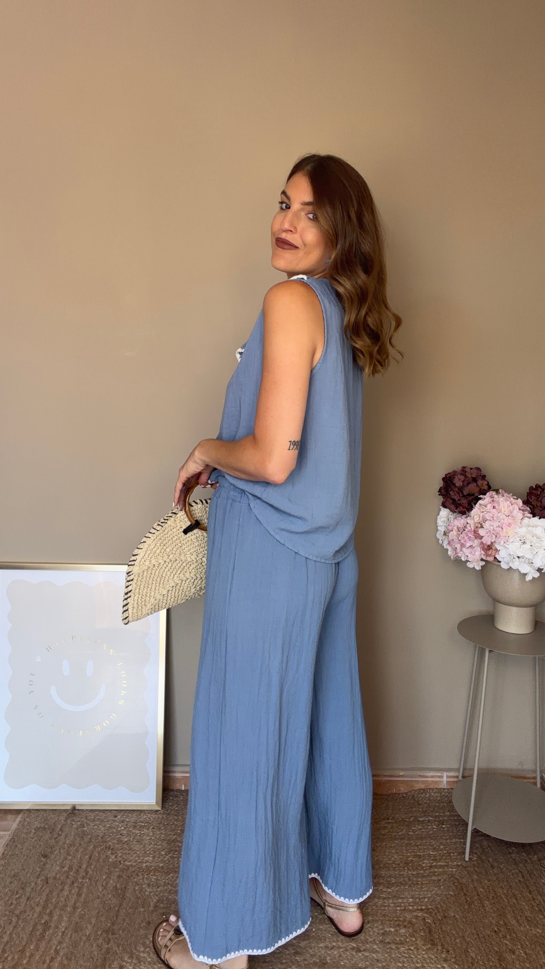 Conjunto Ana azul