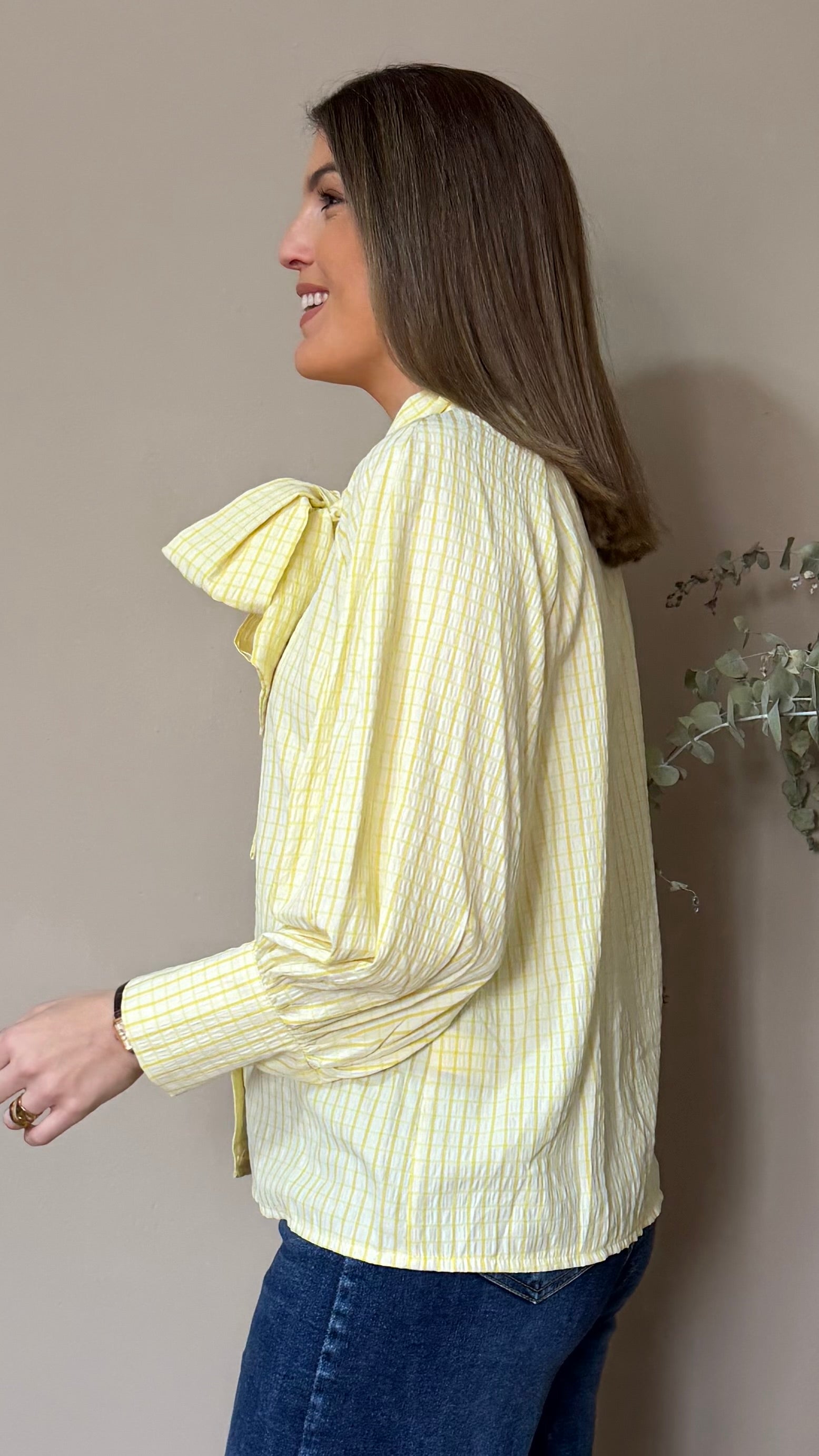 Blusa Matilda amarilla
