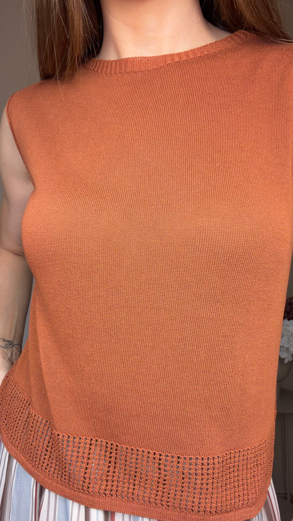 Camiseta punto teja