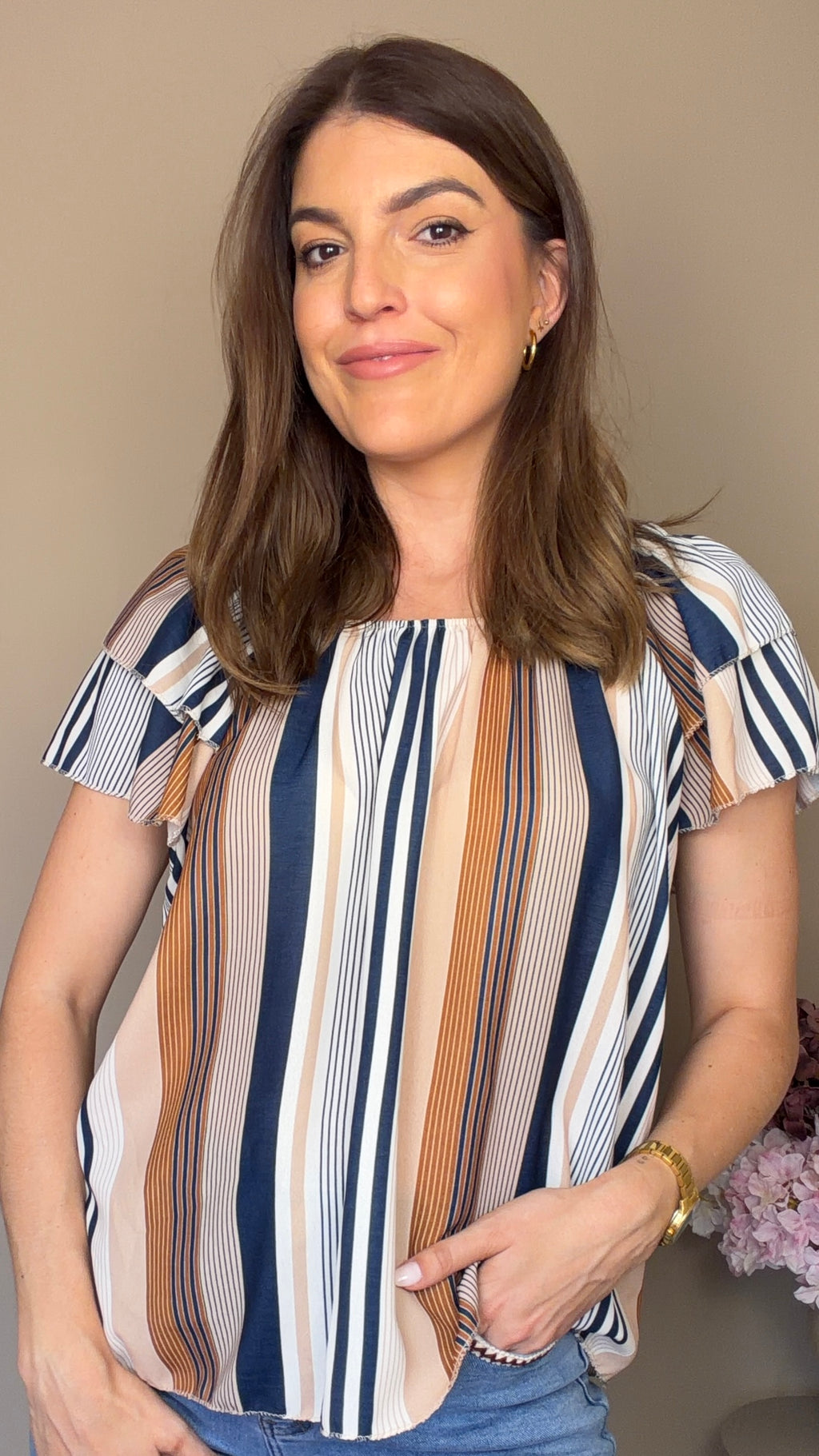 Blusa Caribe azul