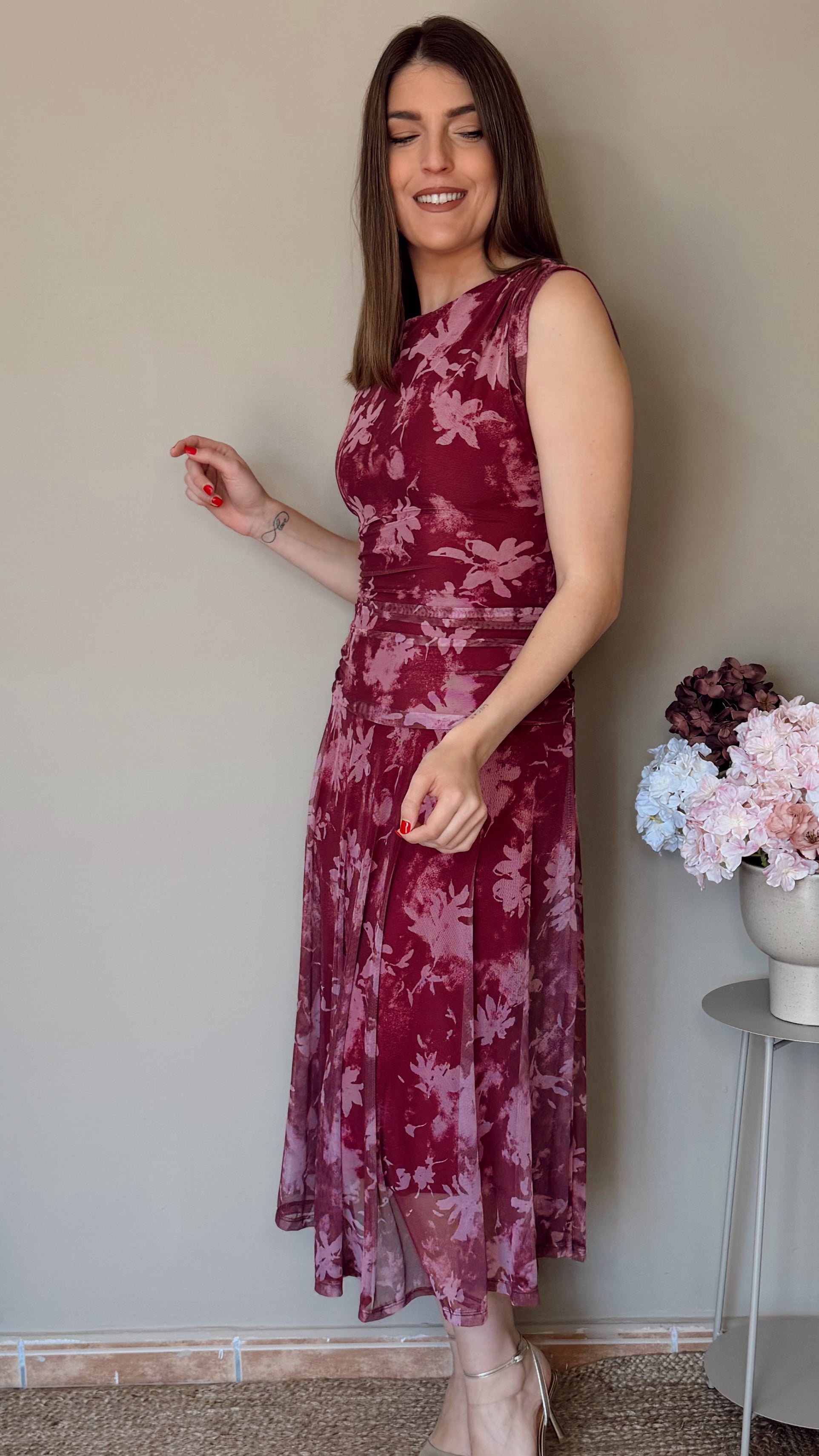 Vestido Matilda rosa