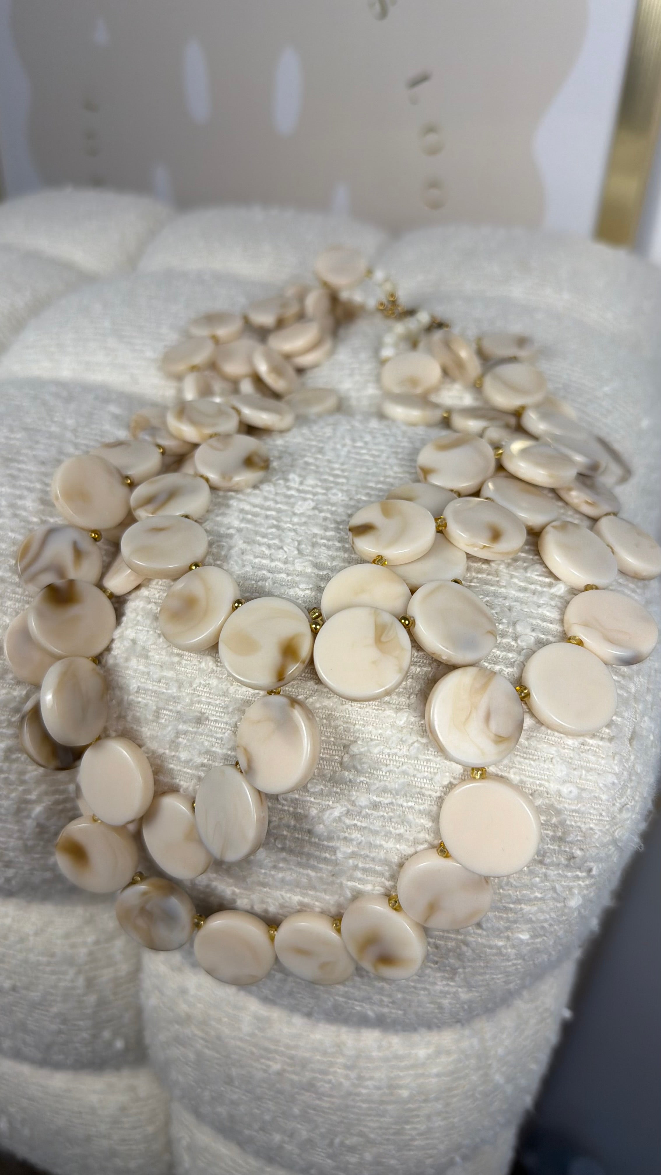 Collar Toscana crema