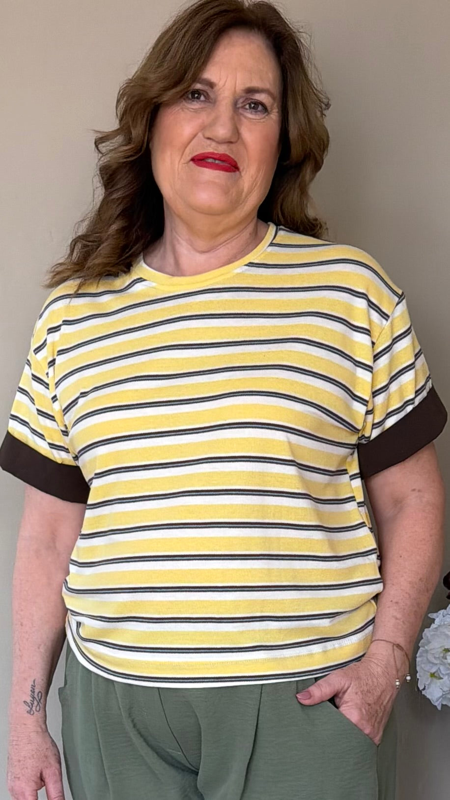 Camiseta Dory amarillo