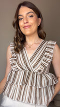 Blusa Vero marrón