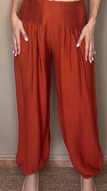 Pantalón Galicia teja