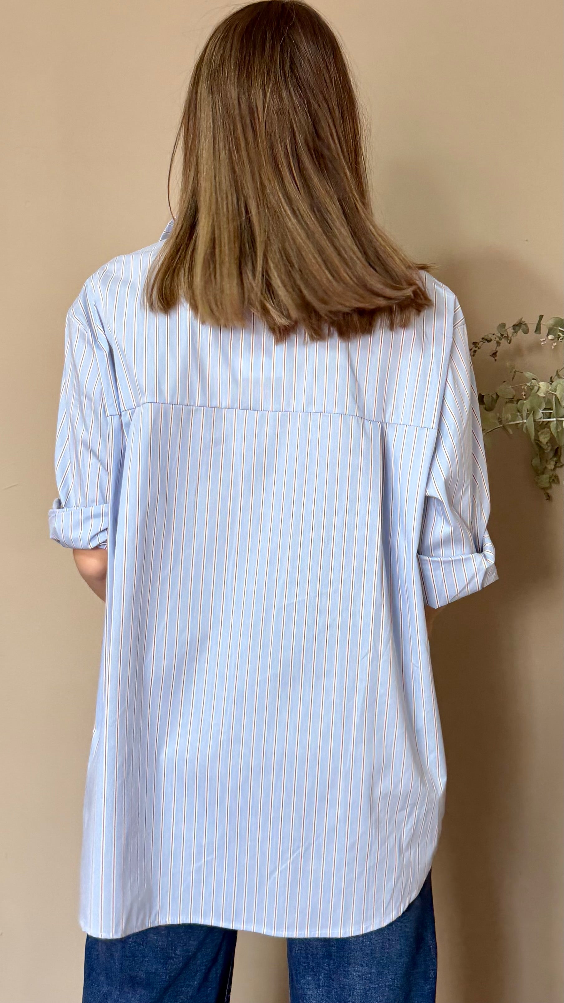 Camisa Lena azul
