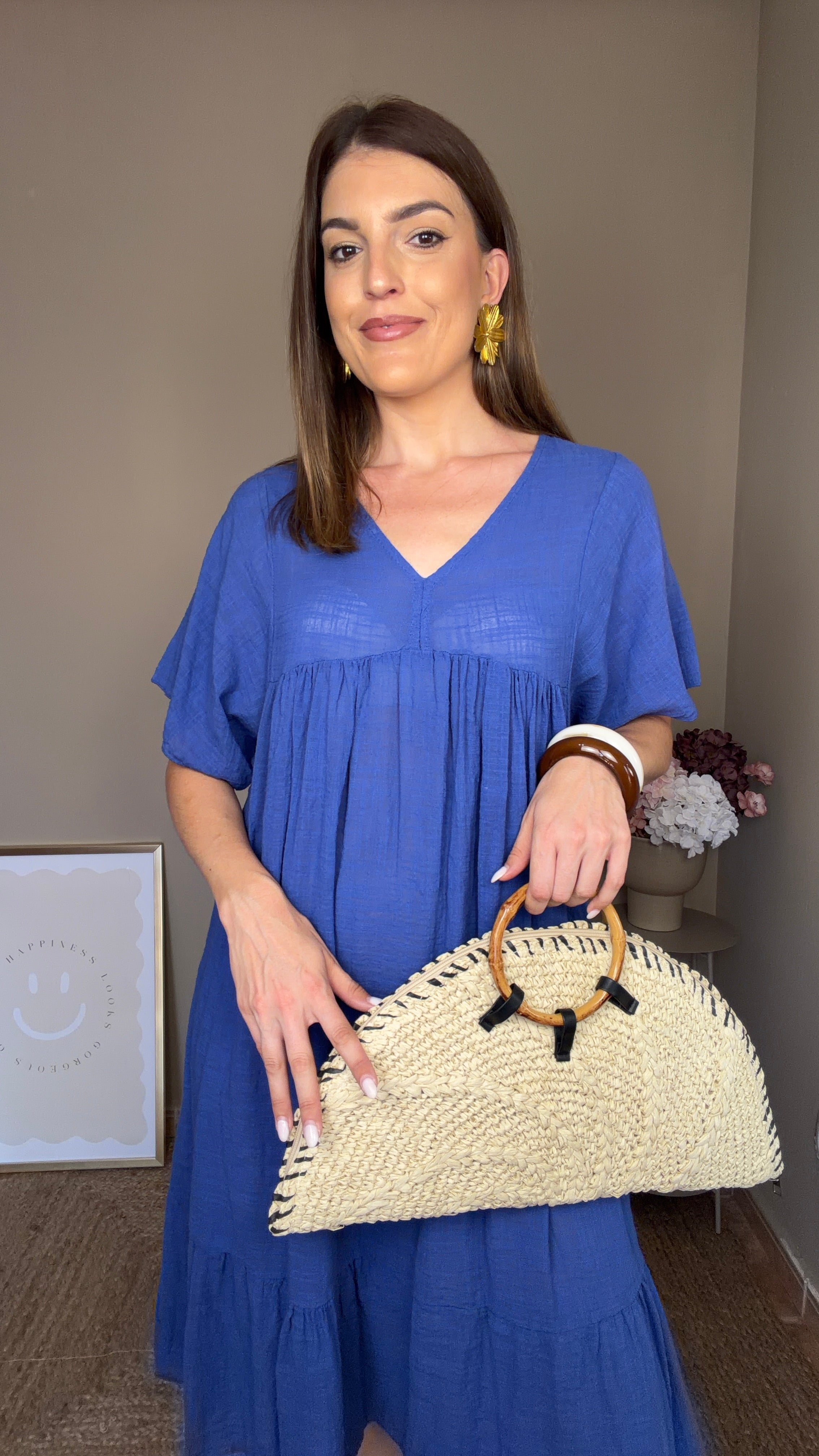 Vestido Lupe azul