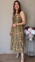 Vestido Gala verde