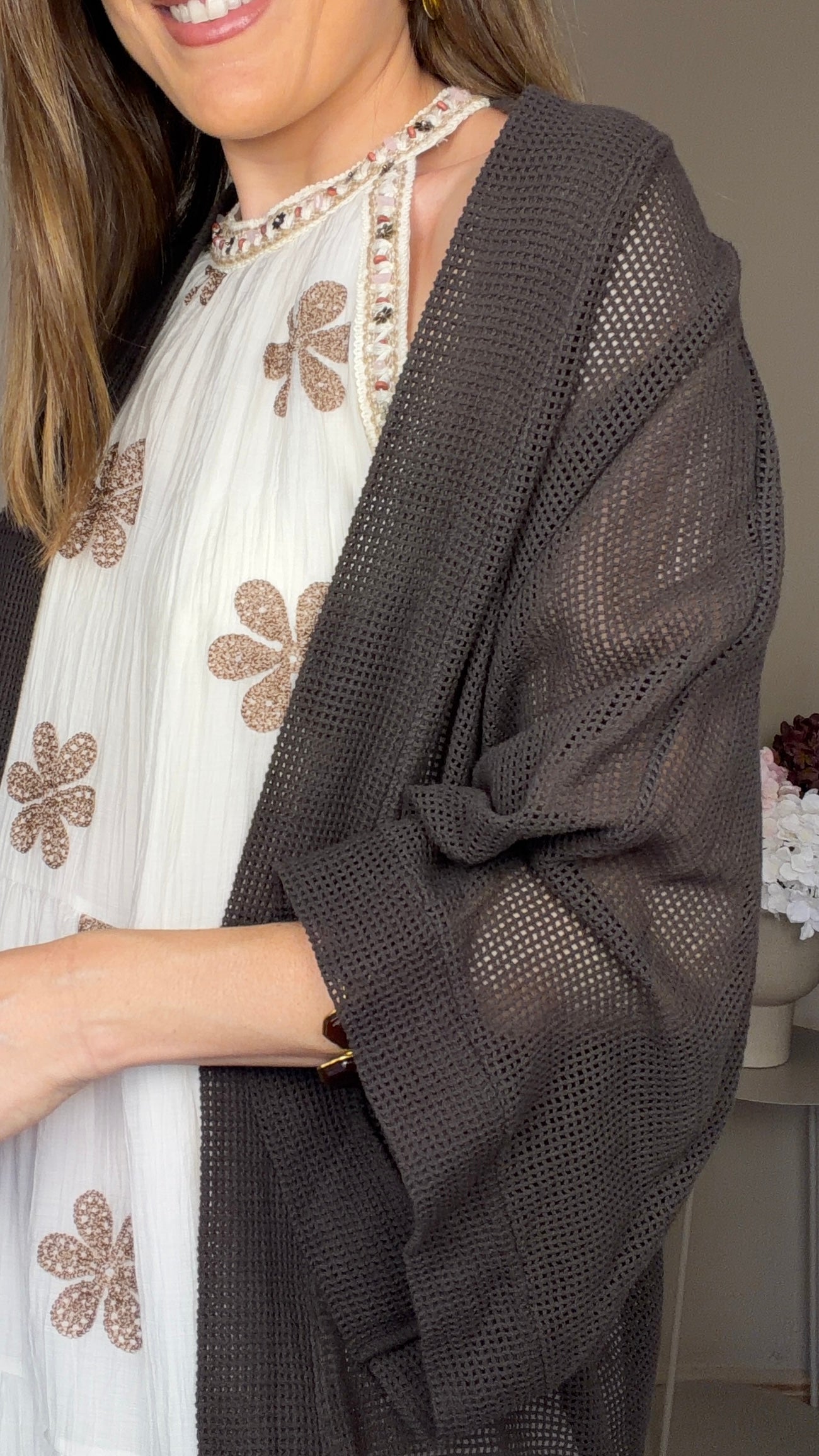 Kimono Lia marrón