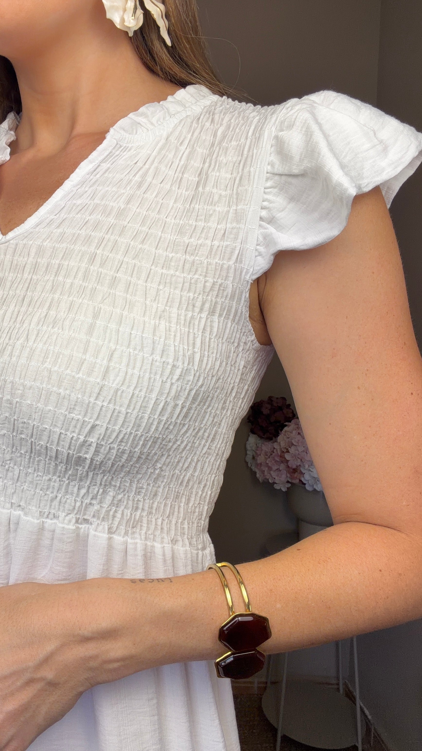 Vestido Tarifa blanco