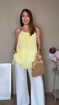 Blusa Teresa amarilla