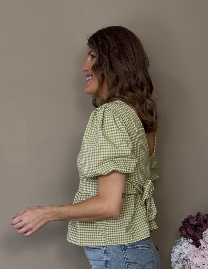 Blusa Bela verde
