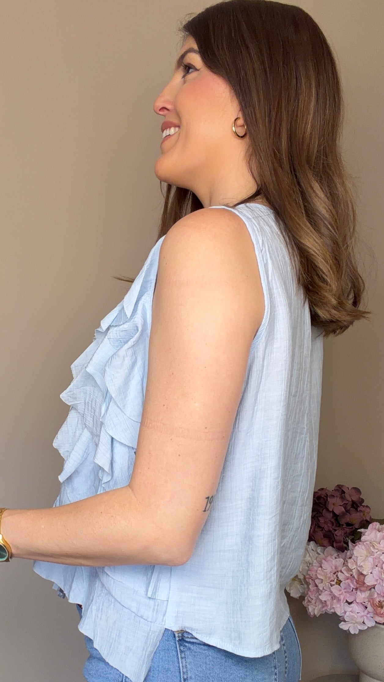 Blusa Mar azul