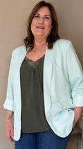 Blazer Leo verde agua