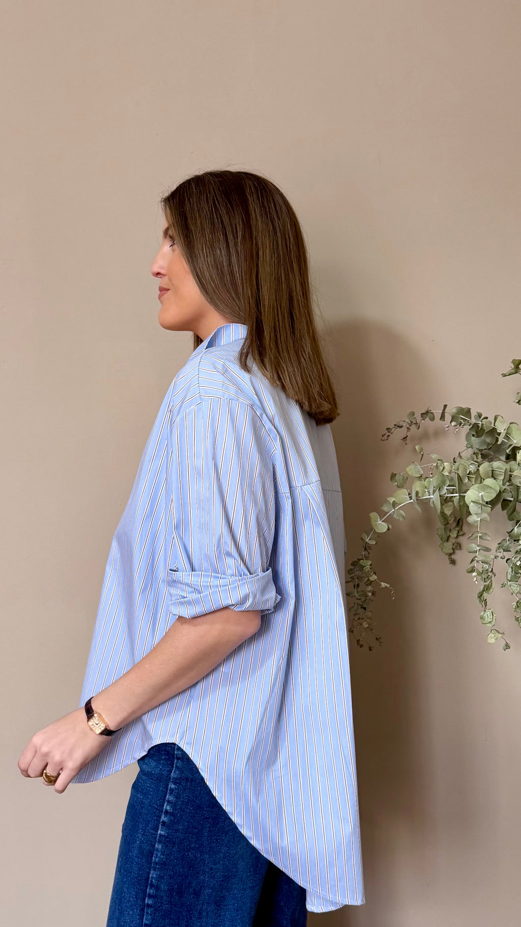 Camisa Lena azul
