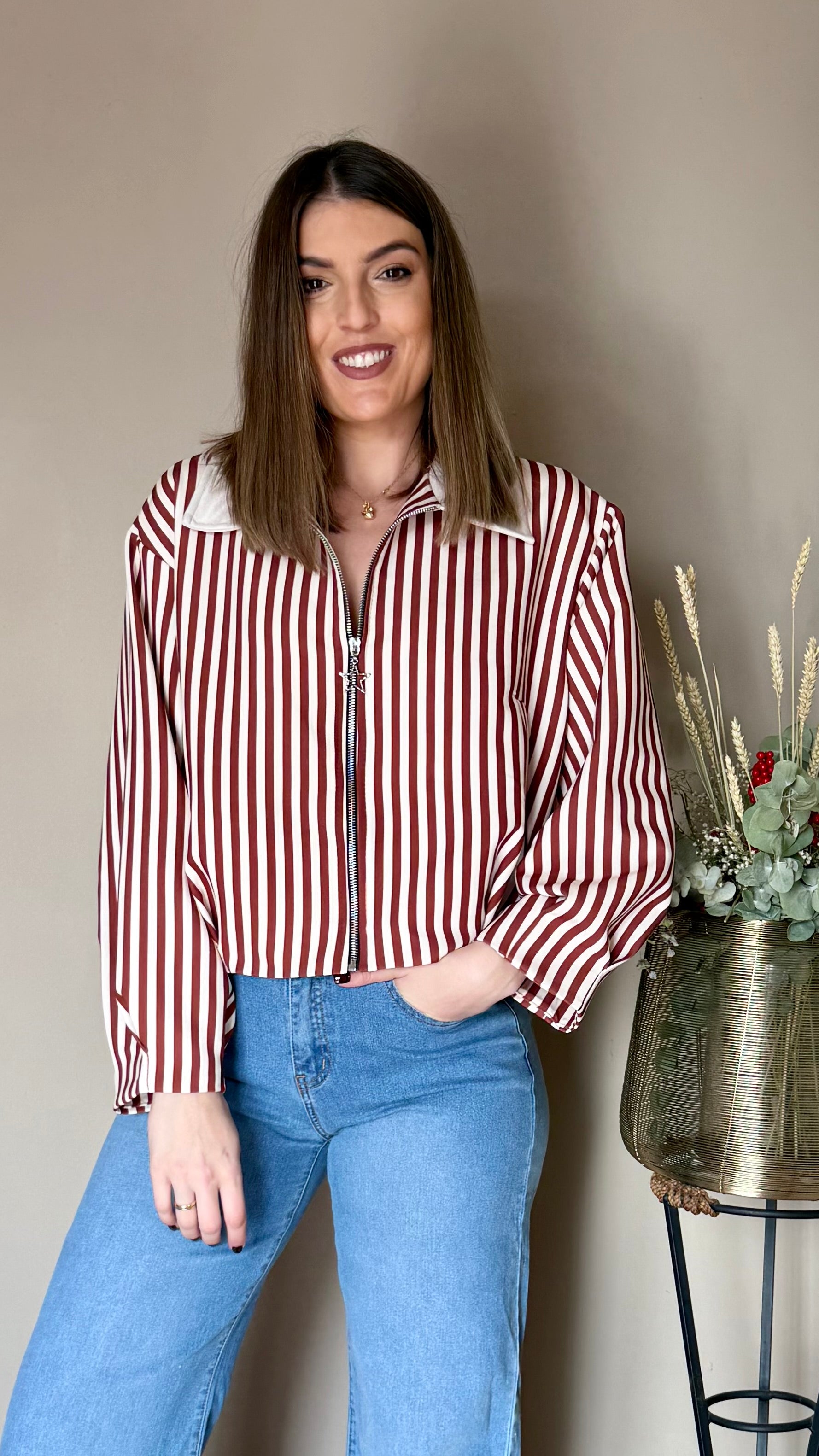 Chaqueta Mía Teja