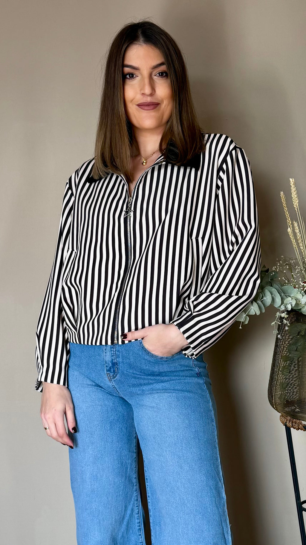Chaqueta Mía Negro