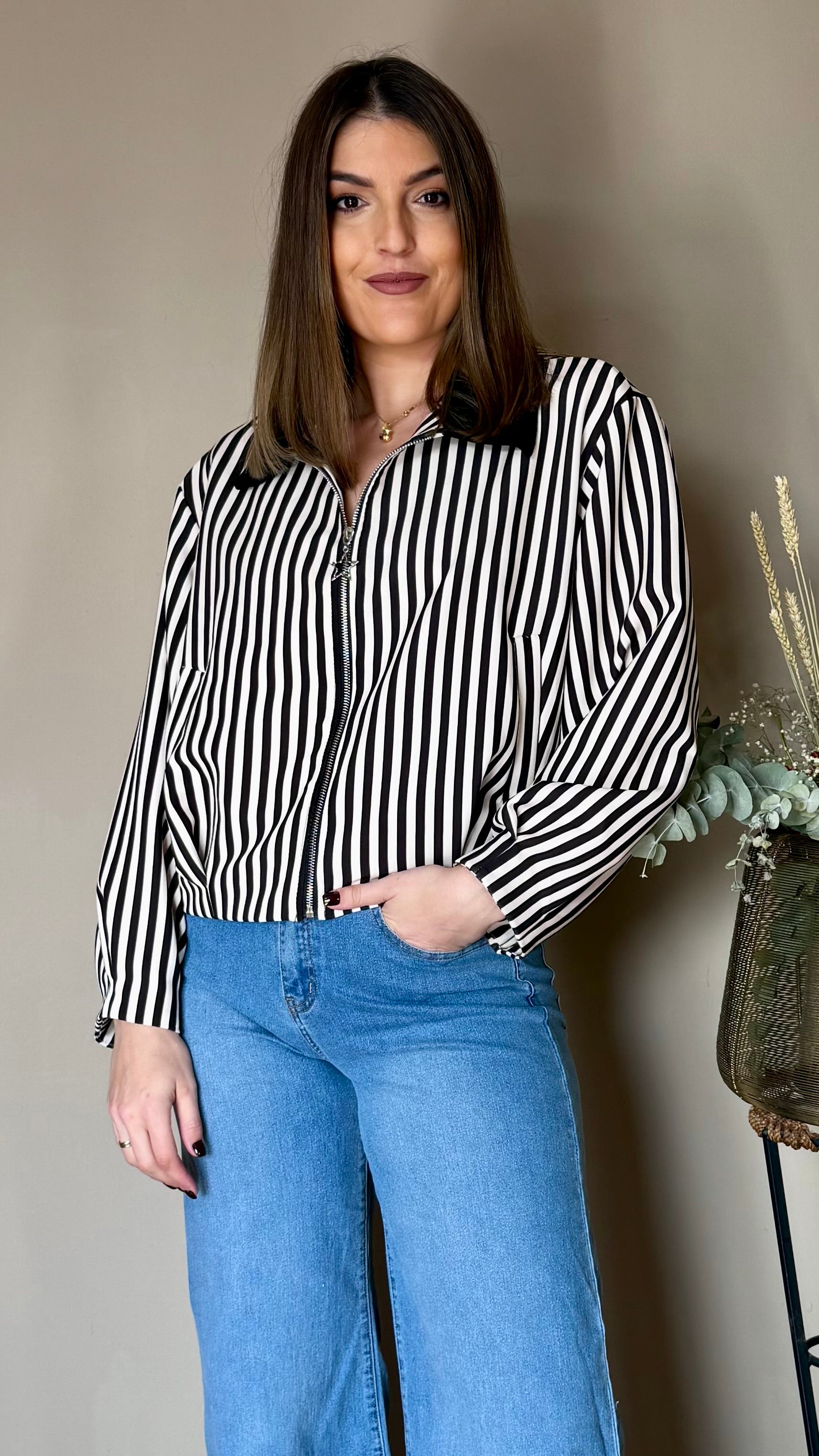 Chaqueta Mía Negro